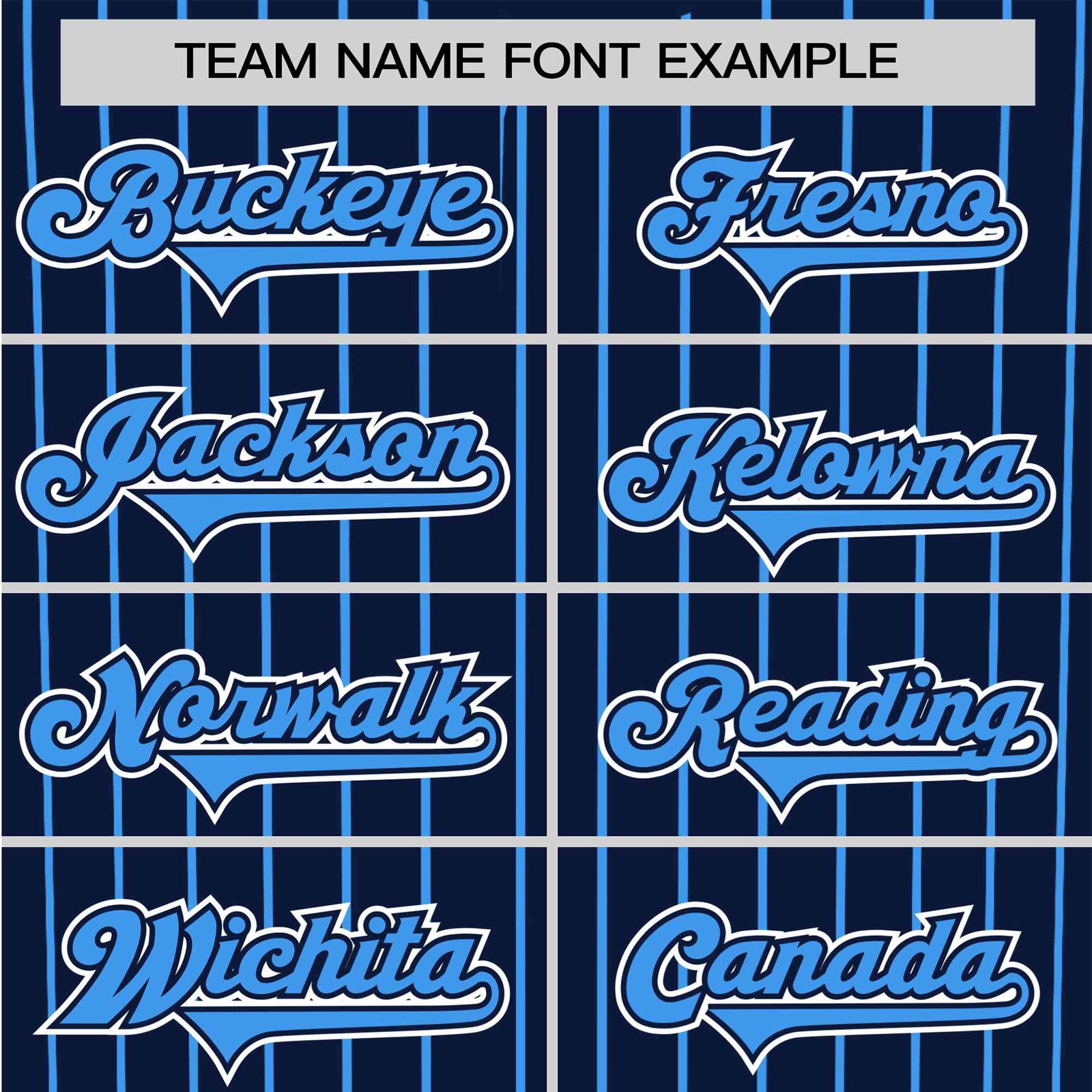 Custom Navy Blue Pinstripe Blue-White Authentic Baseball Jersey