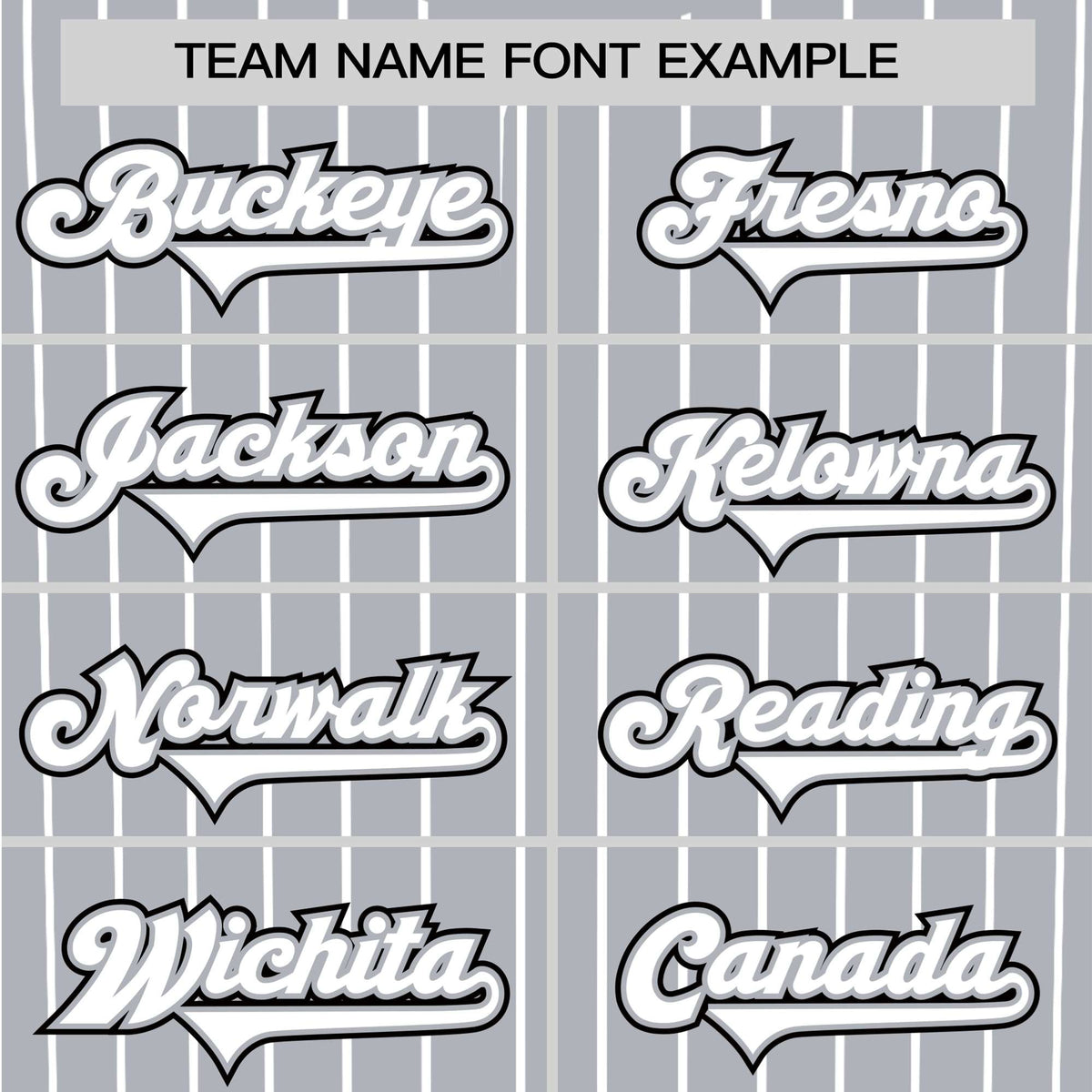 Custom Gray White Pinstripe White-Black Authentic Baseball Jersey