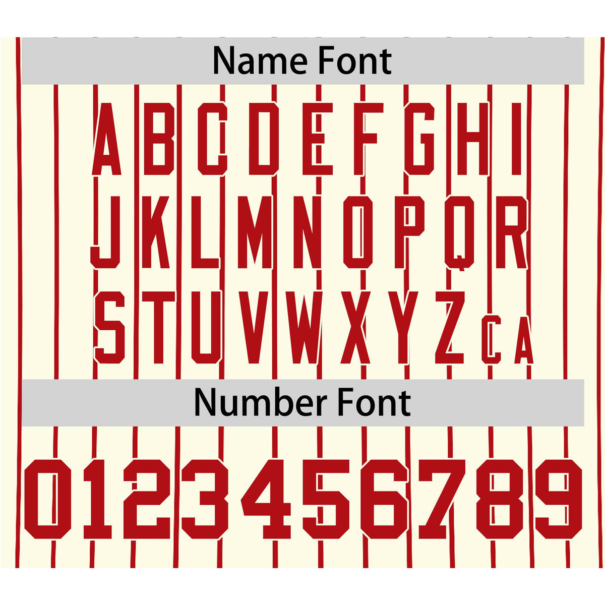 Custom Cream Red Pinstripe Red-White Authentic Baseball Jersey