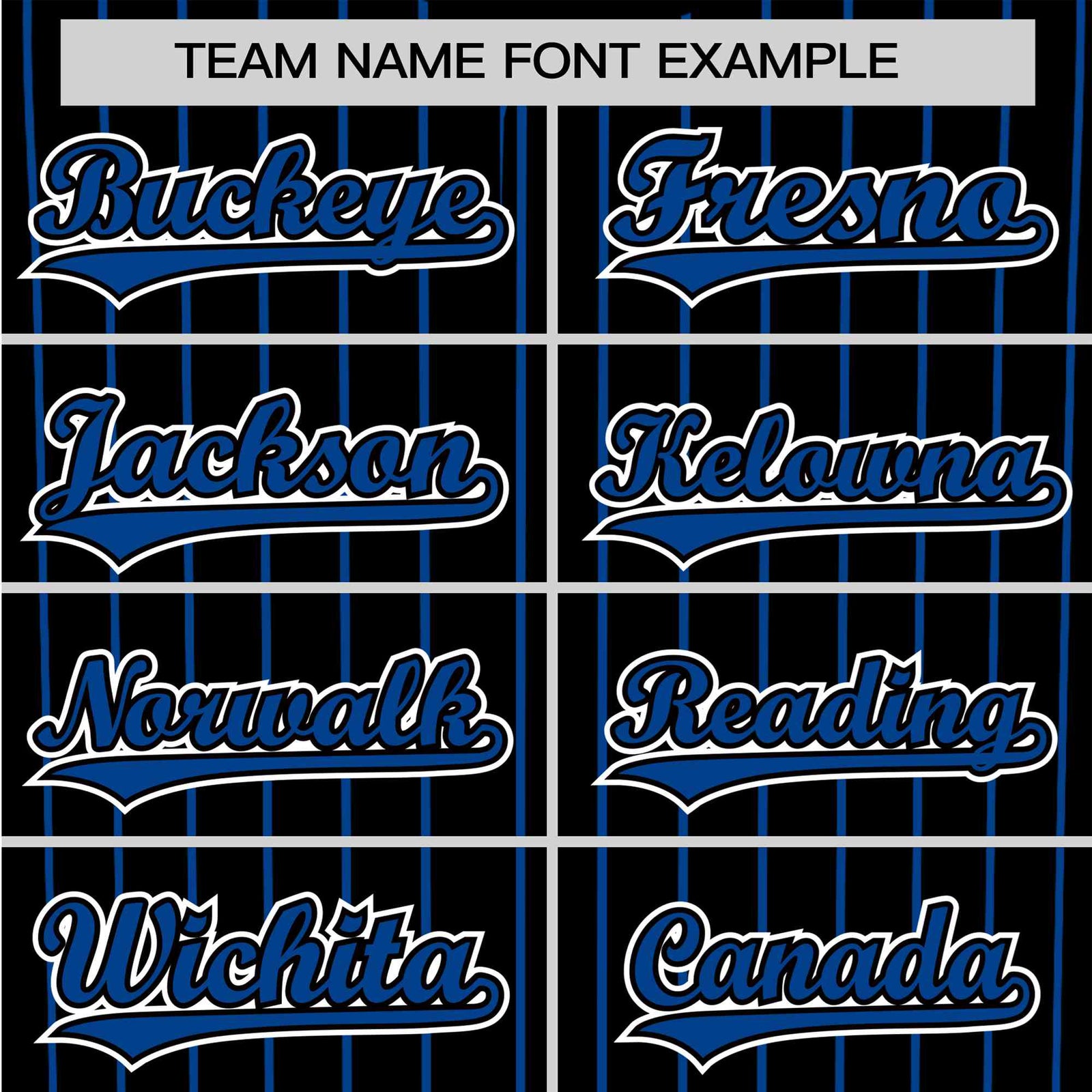 Custom Black Electric-Blue Pinstripe Electric-Blue White Authentic Baseball Jersey