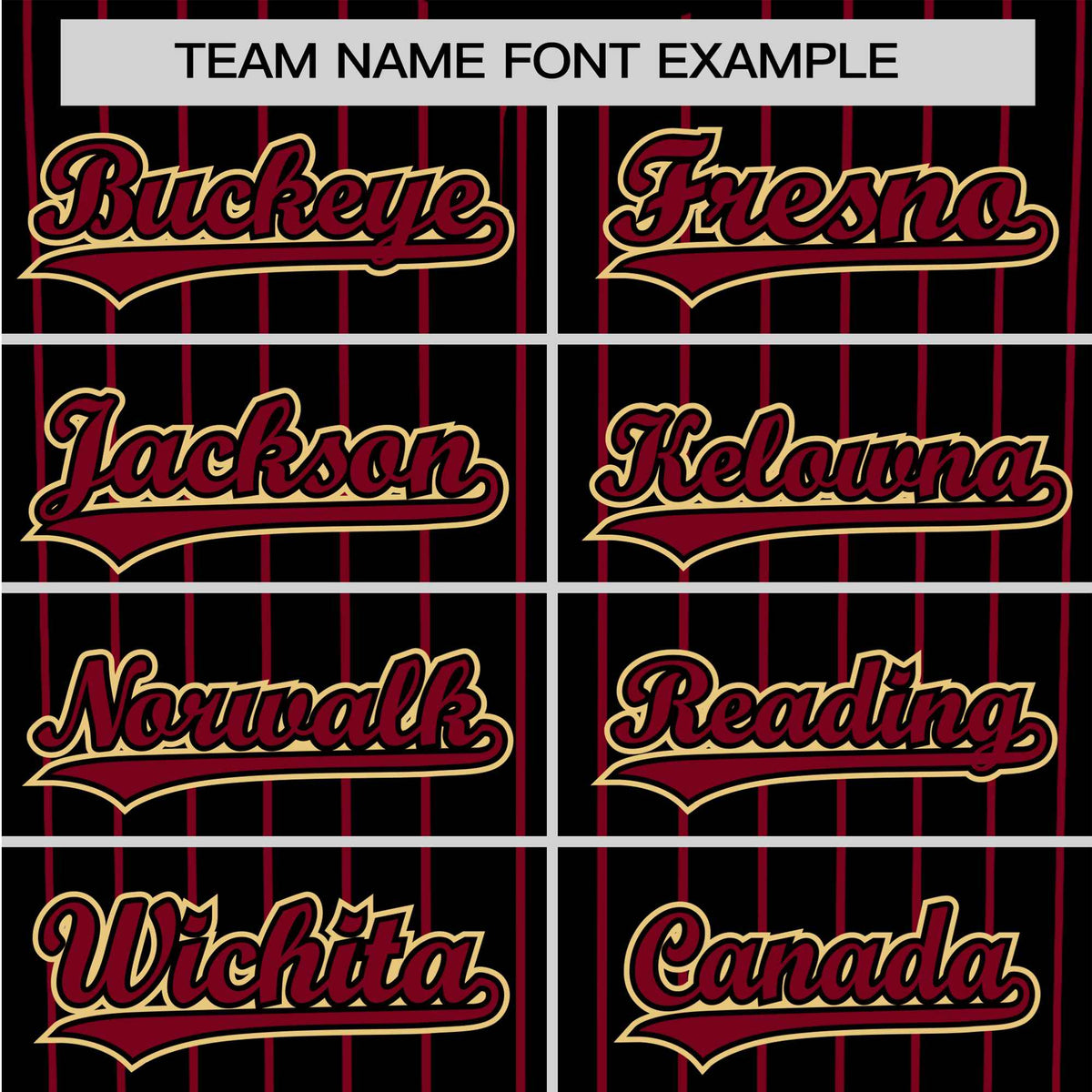 Custom Black Crimson Pinstripe Crimson Old-Gold Authentic Baseball Jersey