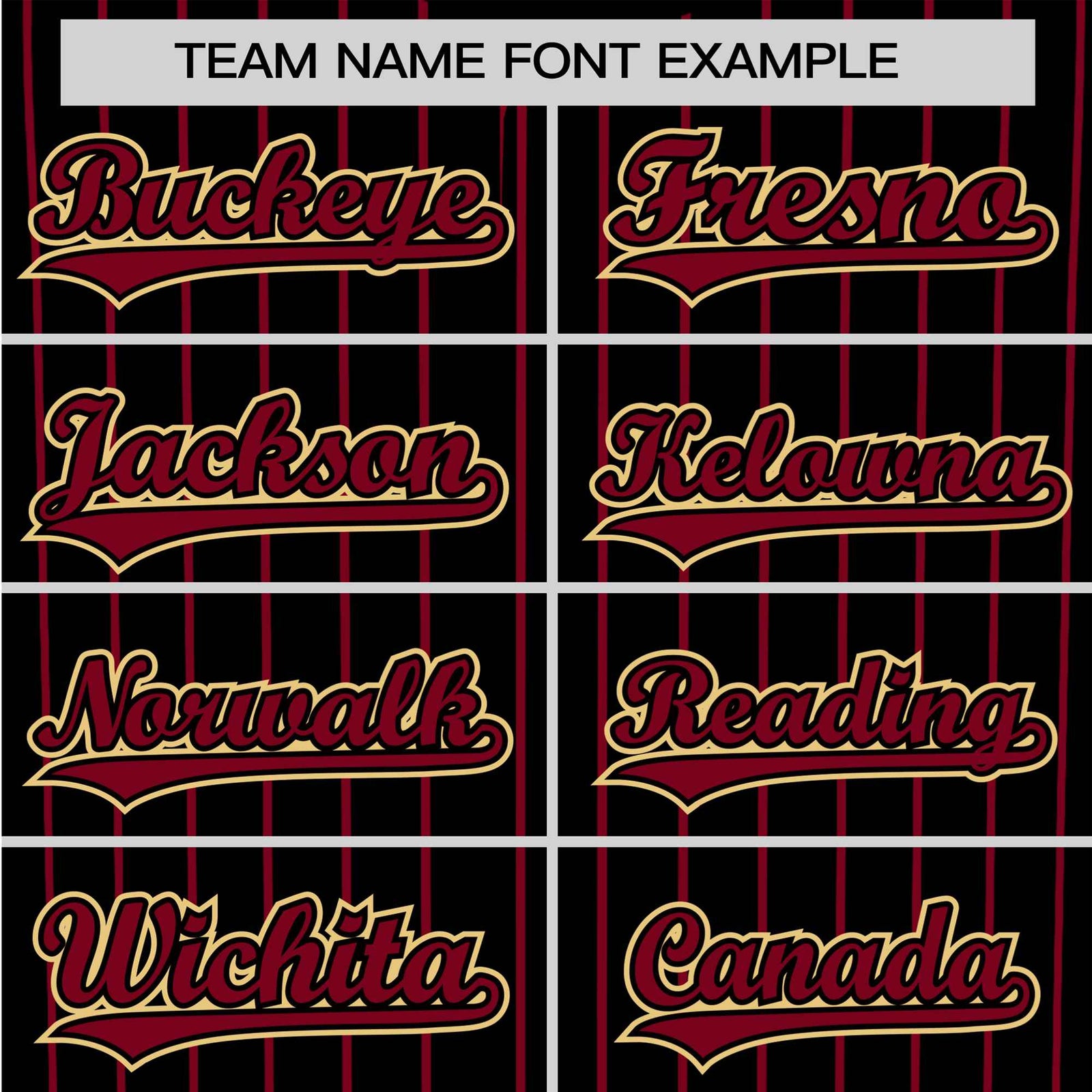 Custom Black Crimson Pinstripe Crimson Old-Gold Authentic Baseball Jersey