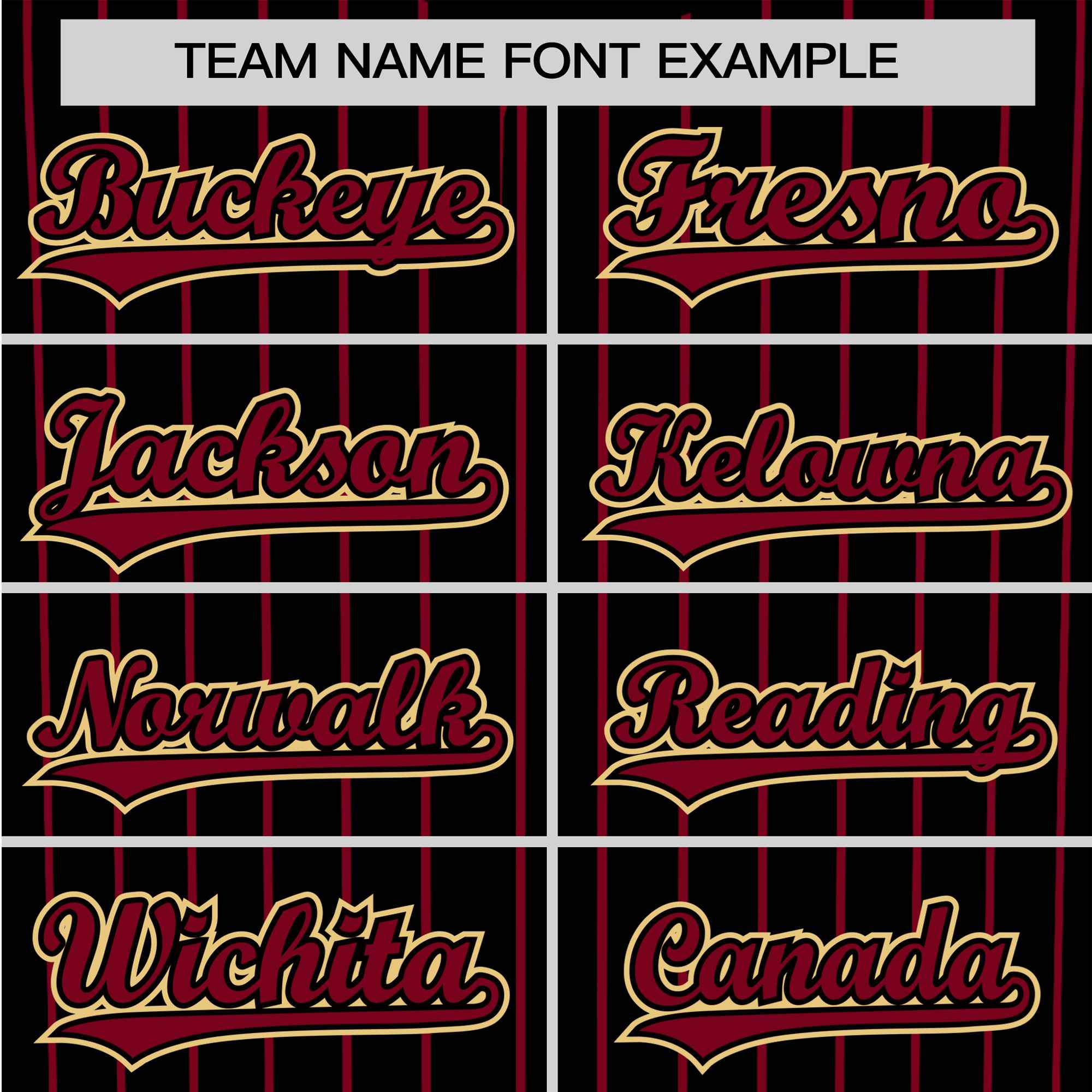 Custom Black Crimson Pinstripe Crimson Old-Gold Authentic Baseball Jersey