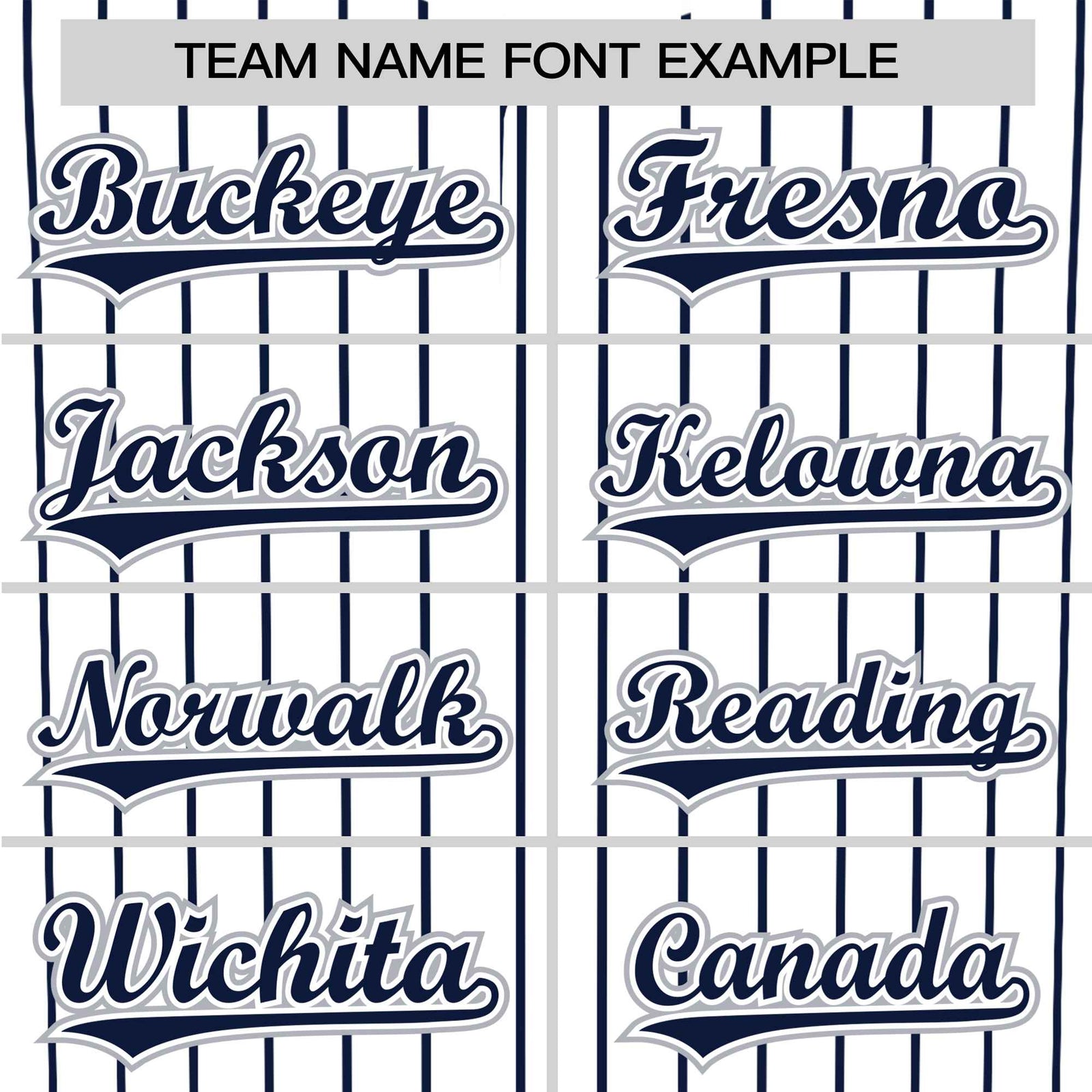 Custom White Navy Pinstripe White-Navy Authentic Baseball Jersey