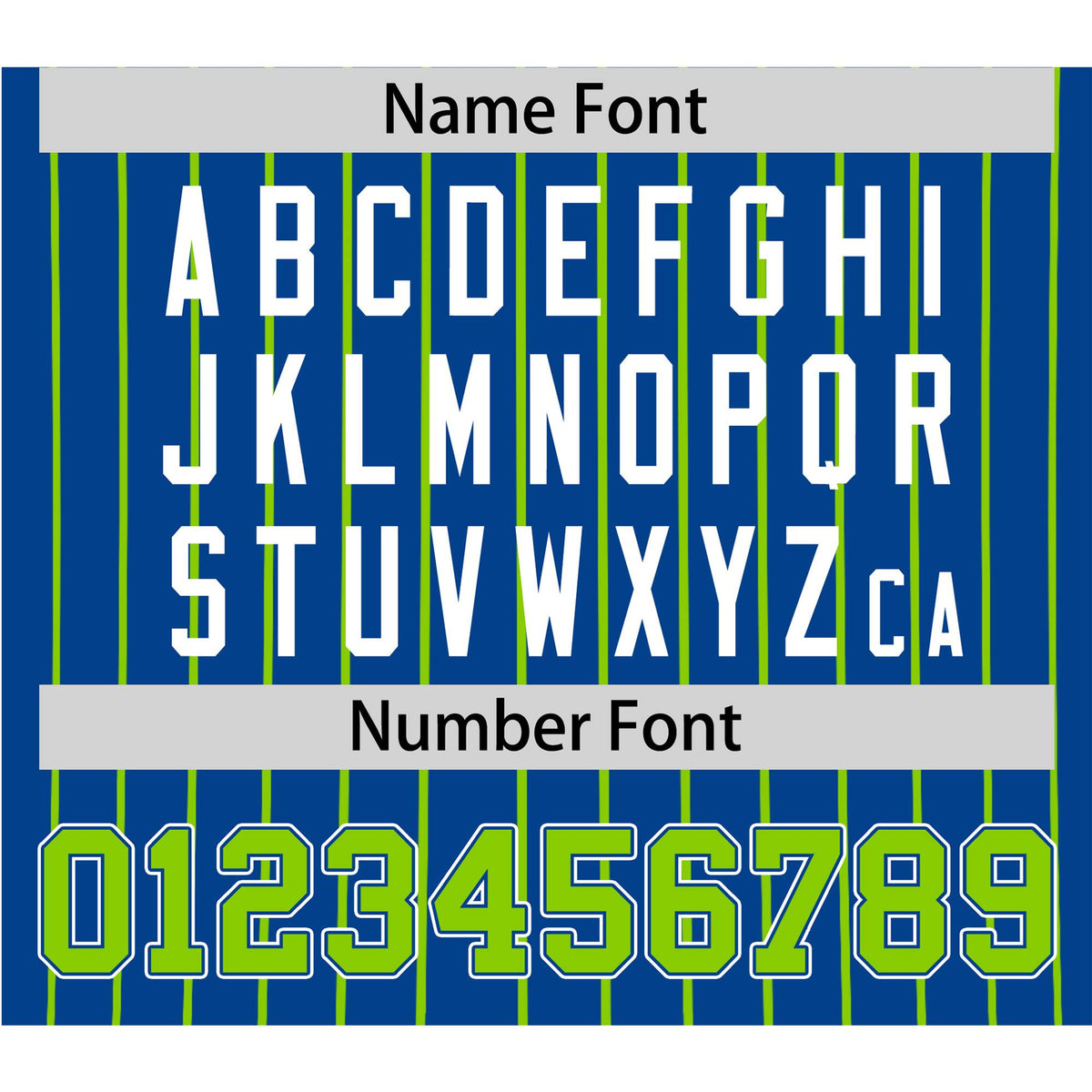 Custom Navy Neon-Green Pinstripe Neon-Green White Authentic Baseball Jersey