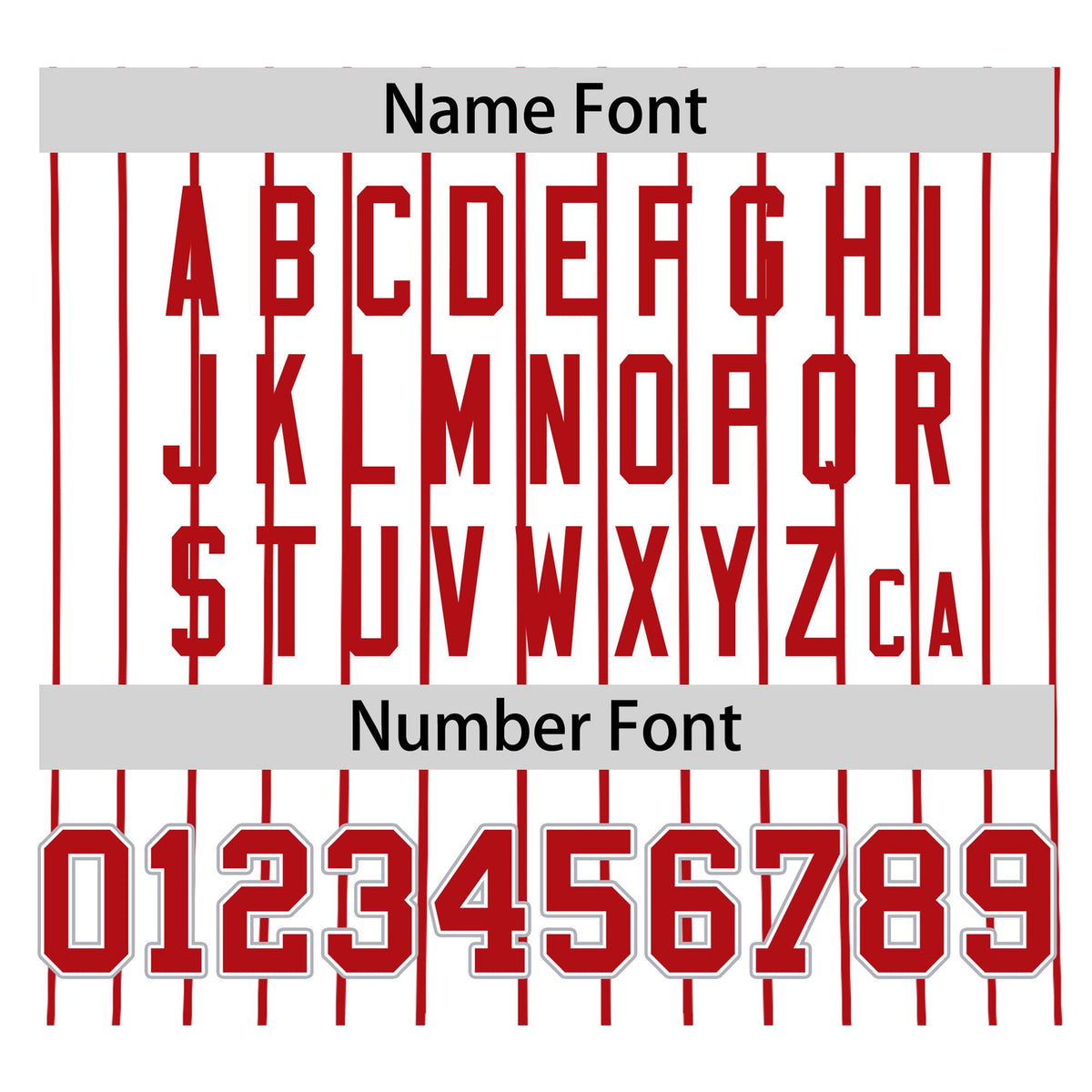 Custom White Red Pinstripe White-Red Authentic Baseball Jersey