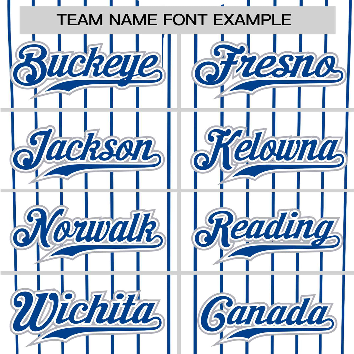 Custom White Blue Pinstripe White-Blue Black Authentic Baseball Jersey