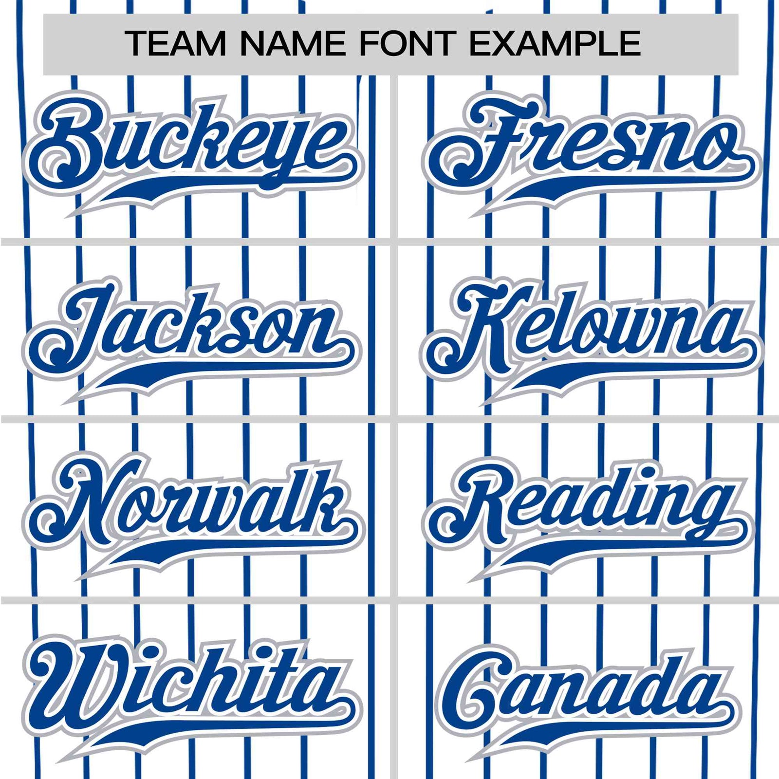 Custom White Blue Pinstripe White-Blue Black Authentic Baseball Jersey