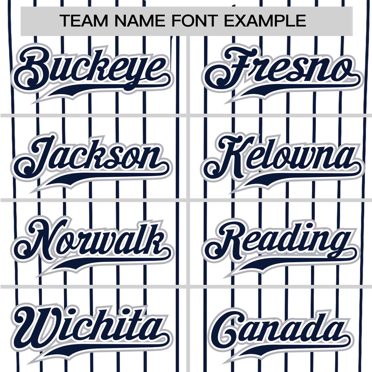 Custom White Navy Pinstripe White-Navy Authentic Baseball Jersey