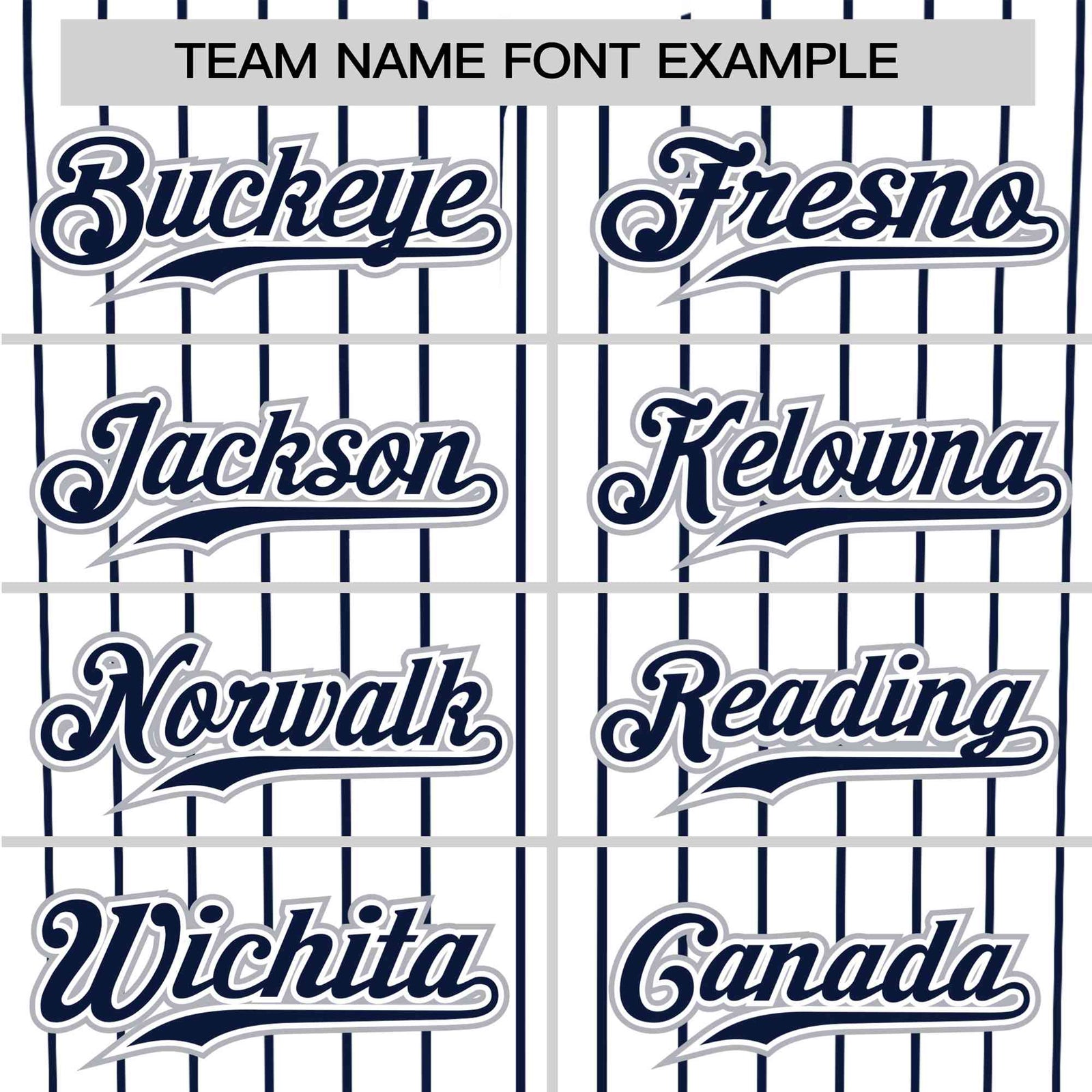 Custom White Navy Pinstripe White-Navy Authentic Baseball Jersey