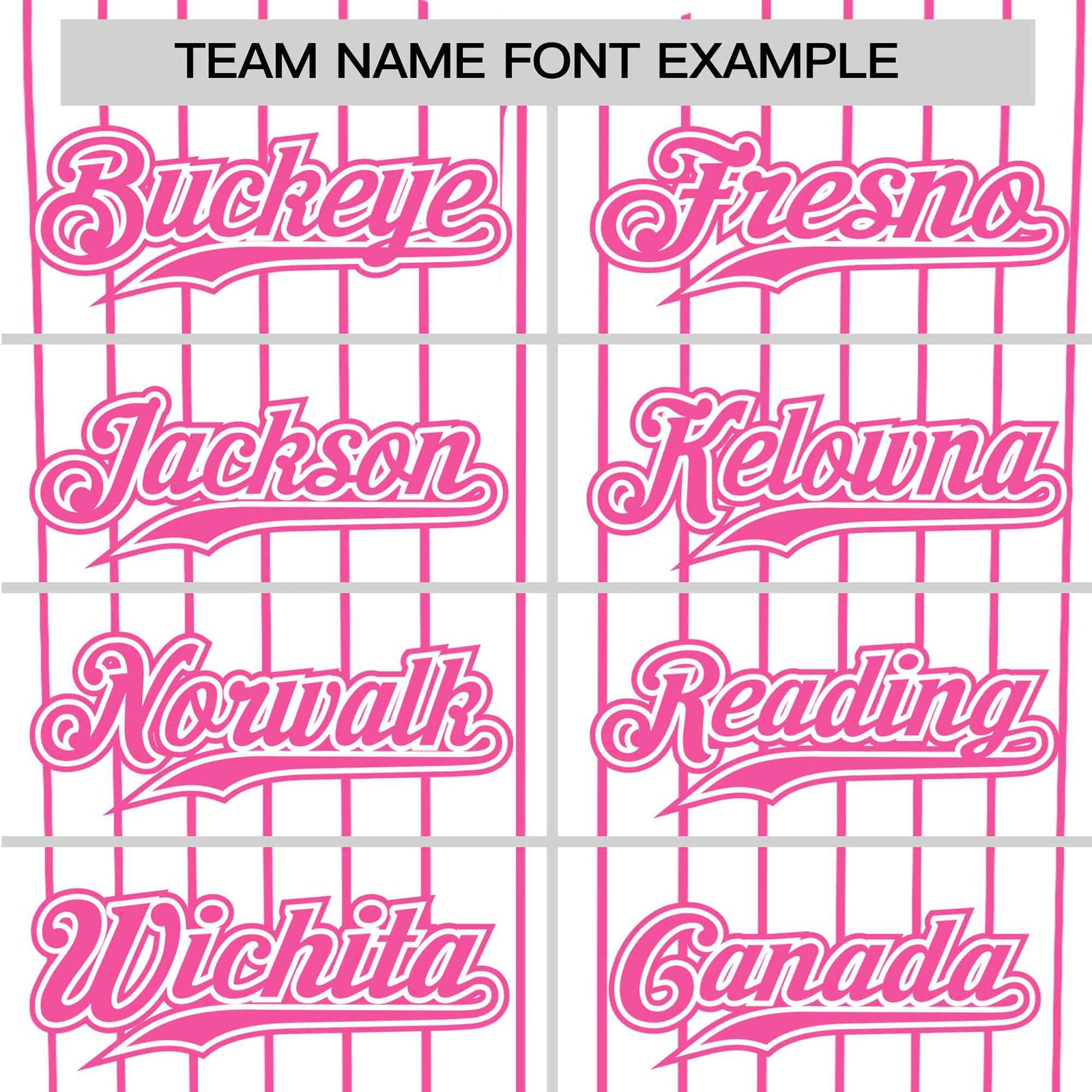 Custom White Pink Pinstripe White-Pink Authentic Baseball Jersey