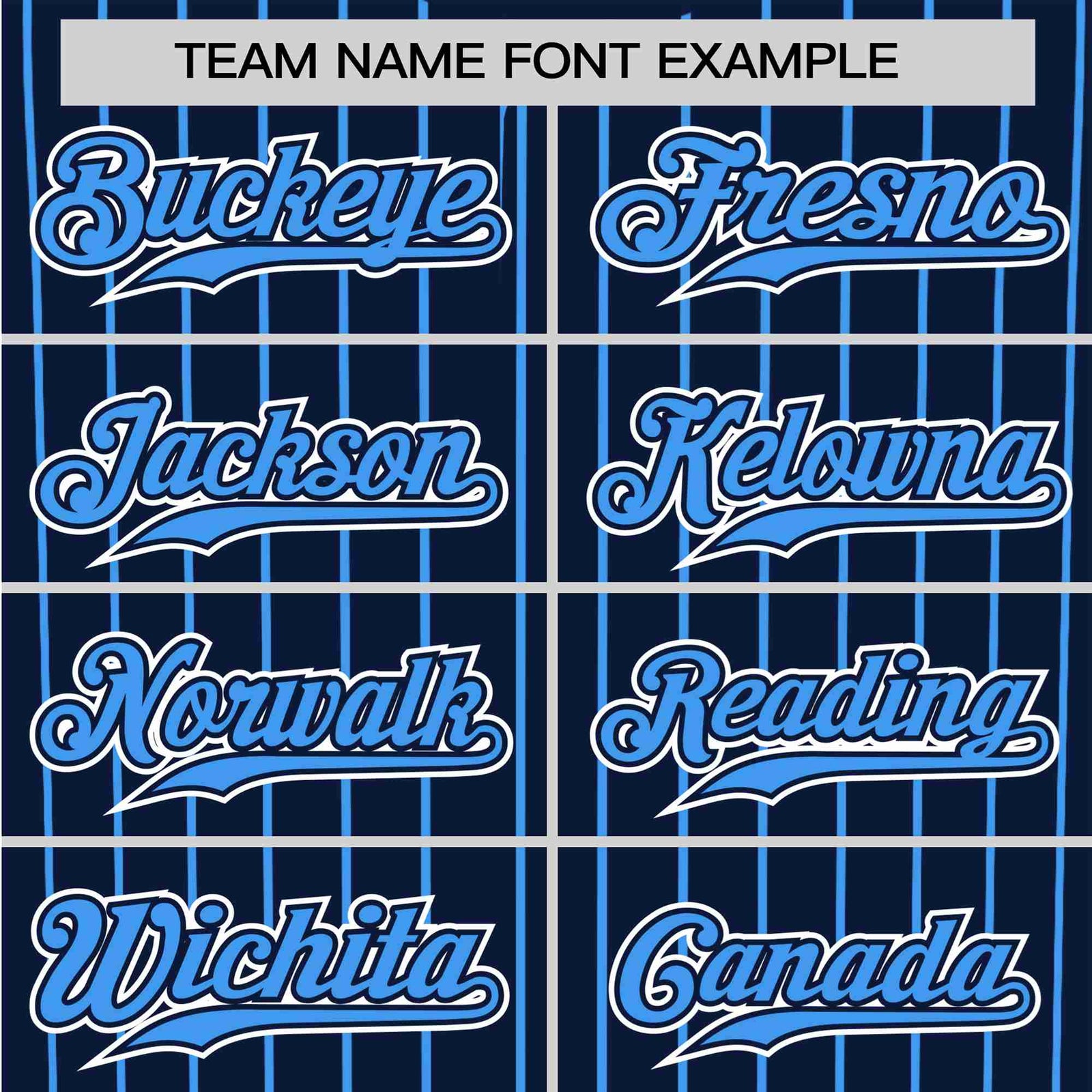 Custom Navy Blue Pinstripe Blue-White Authentic Baseball Jersey