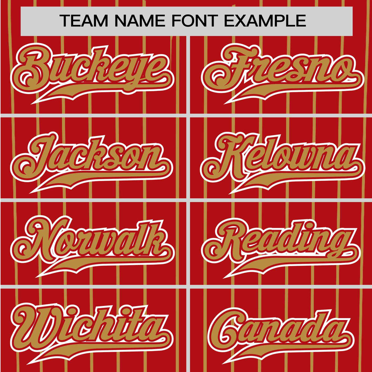 Custom Red Brown Pinstripe Brown-White Authentic Baseball Jersey