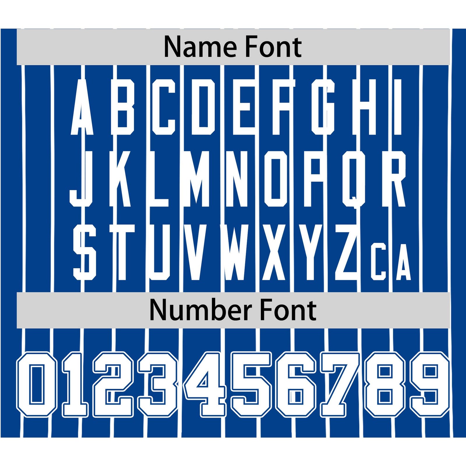 Custom Blue White Pinstripe White-Blue Authentic Baseball Jersey