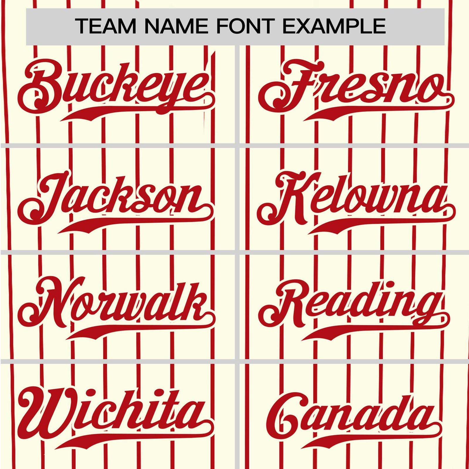 Custom Cream Red Pinstripe Red-White Authentic Baseball Jersey