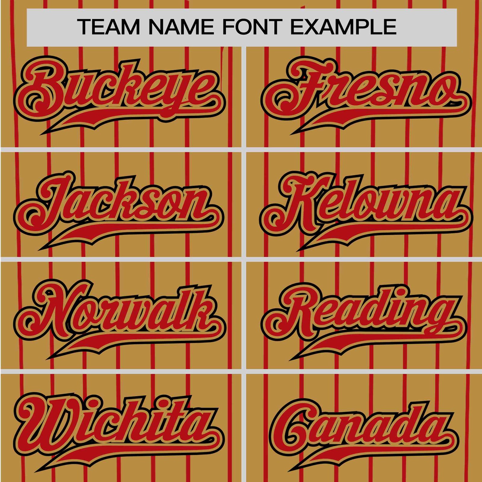 Custom Brwon Red Pinstripe Red-Black Authentic Baseball Jersey