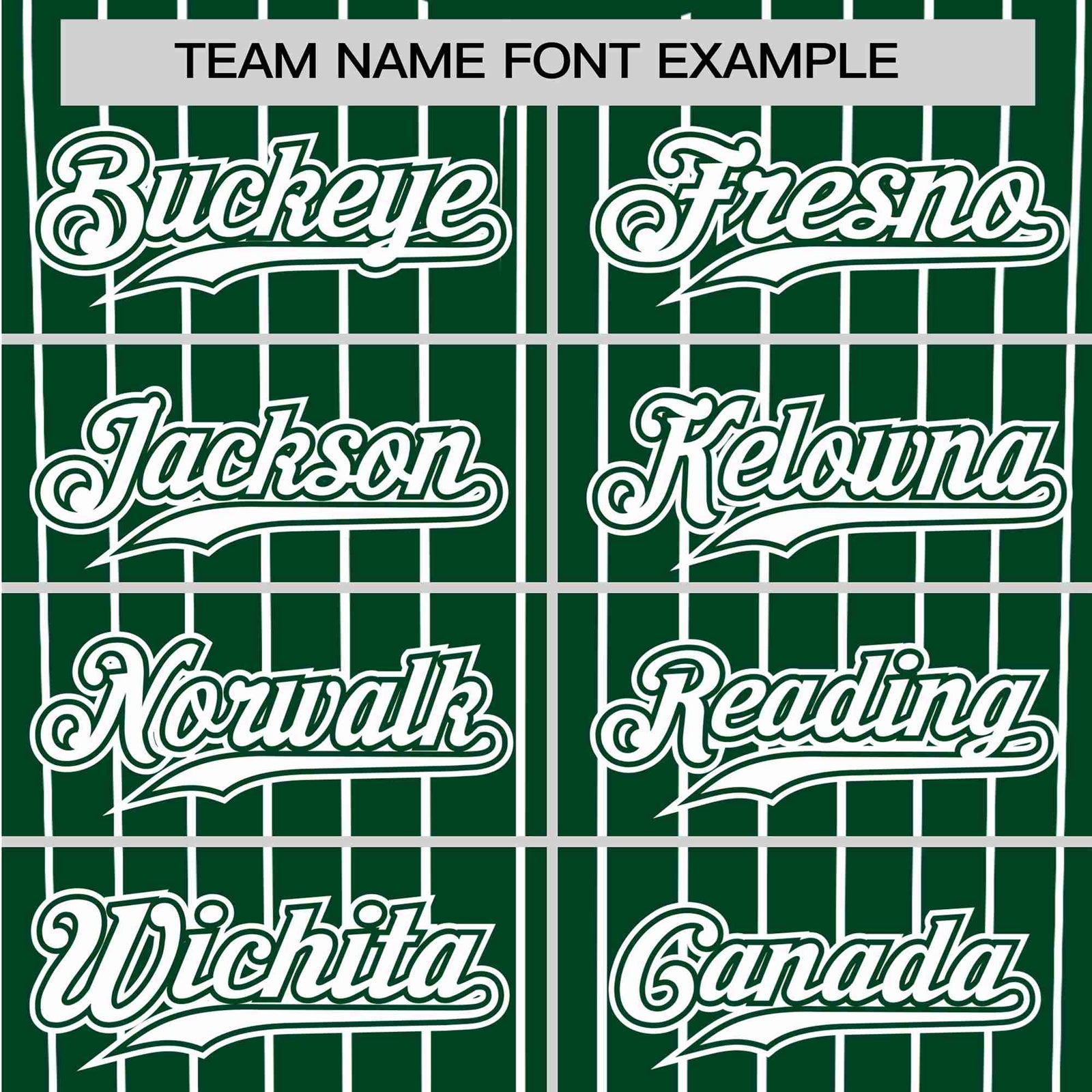 Custom Midnight Green White Pinstripe White Midnight-Green Authentic Baseball Jersey