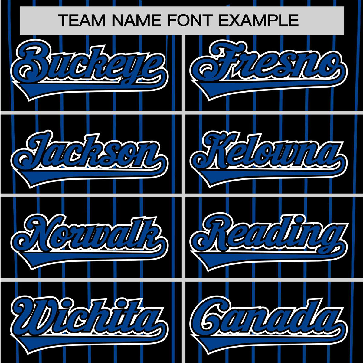 Custom Black Electric-Blue Pinstripe Electric-Blue White Authentic Baseball Jersey