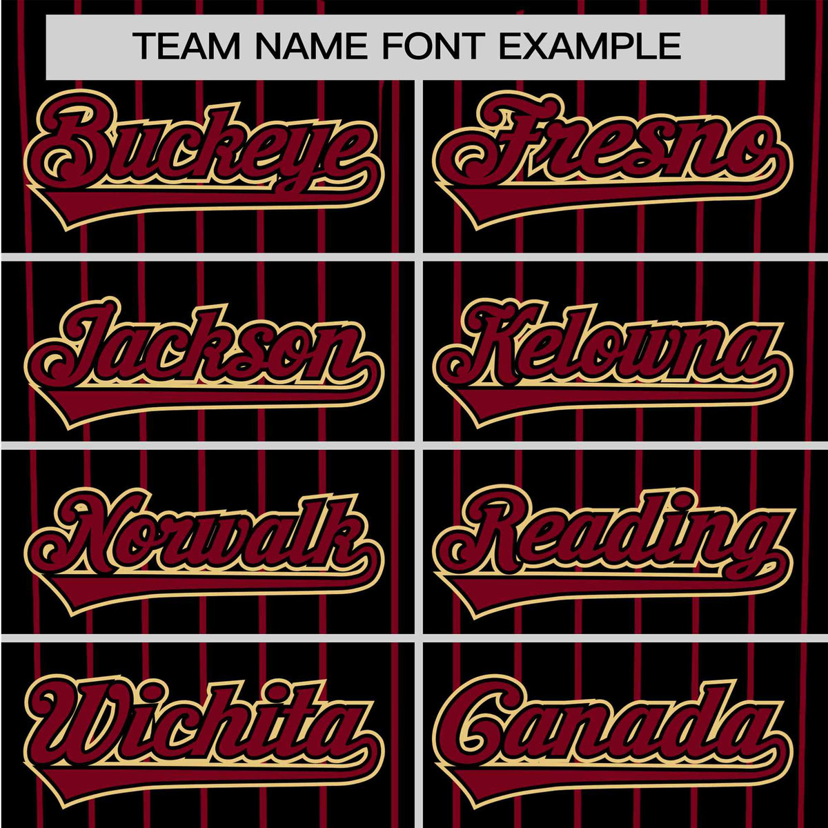 Custom Black Crimson Pinstripe Crimson Old-Gold Authentic Baseball Jersey