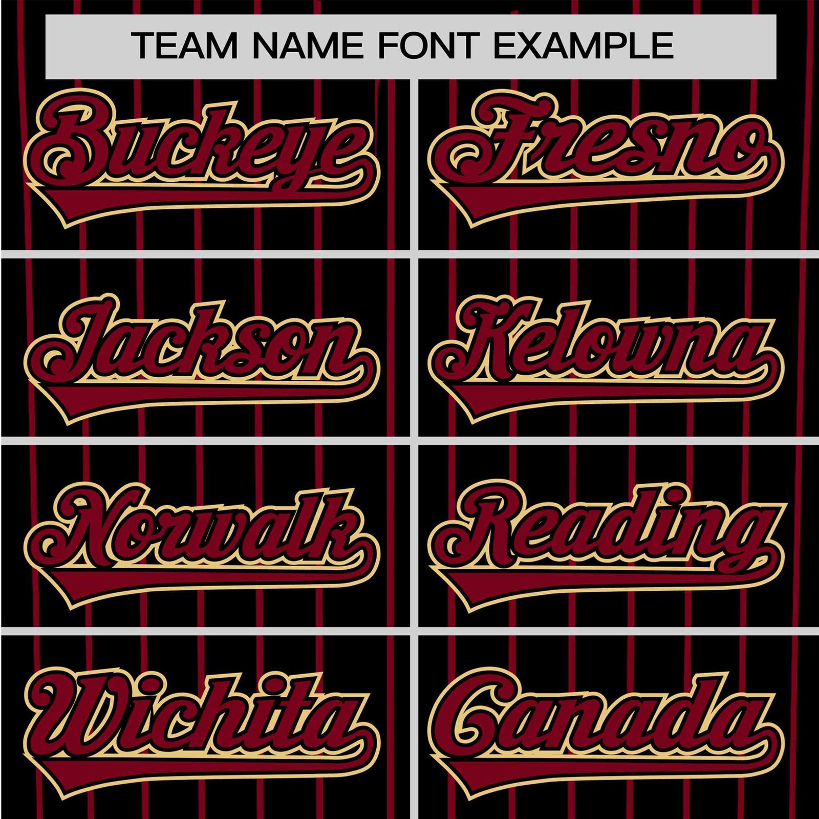 Custom Black Crimson Pinstripe Crimson Old-Gold Authentic Baseball Jersey