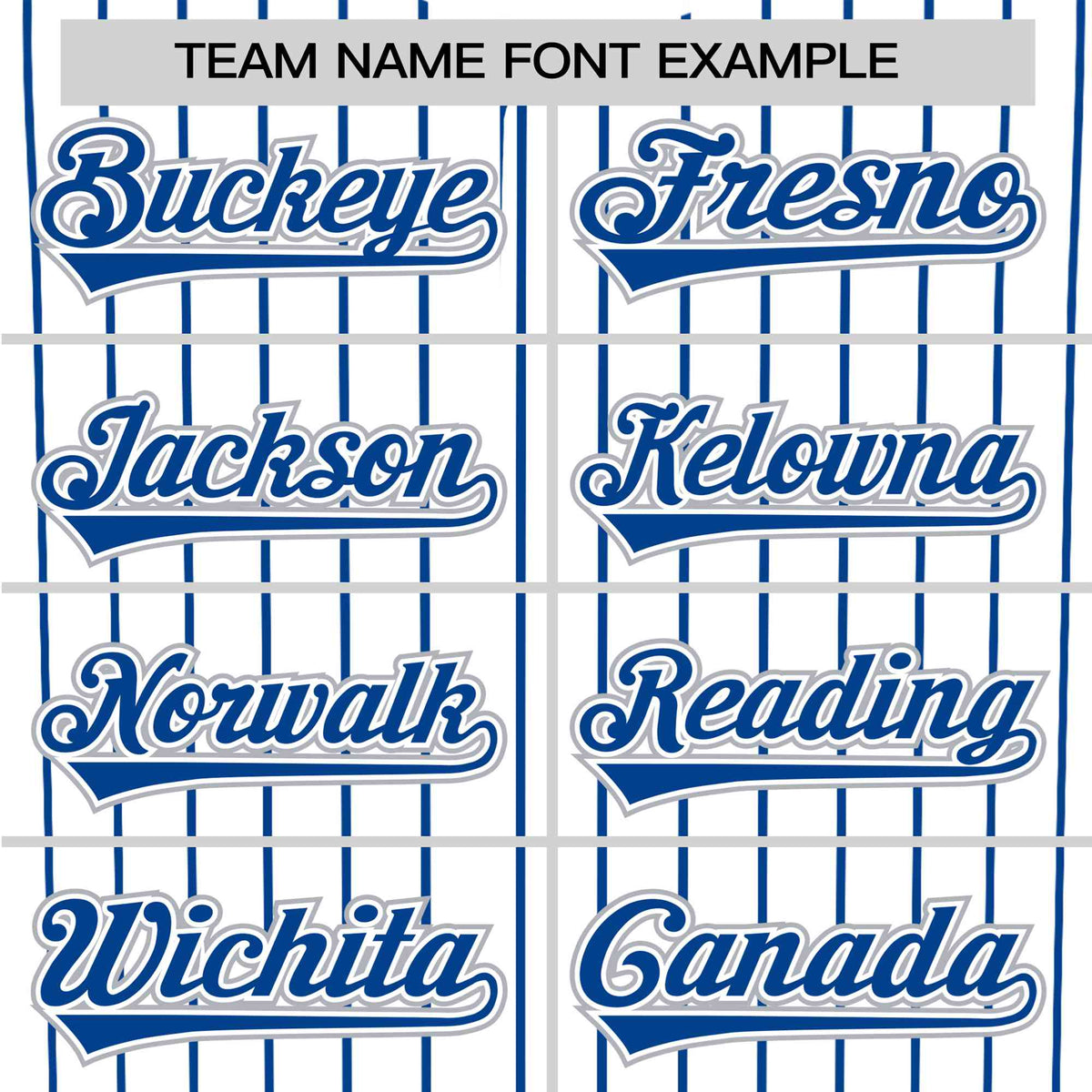 Custom White Blue Pinstripe White-Blue Black Authentic Baseball Jersey