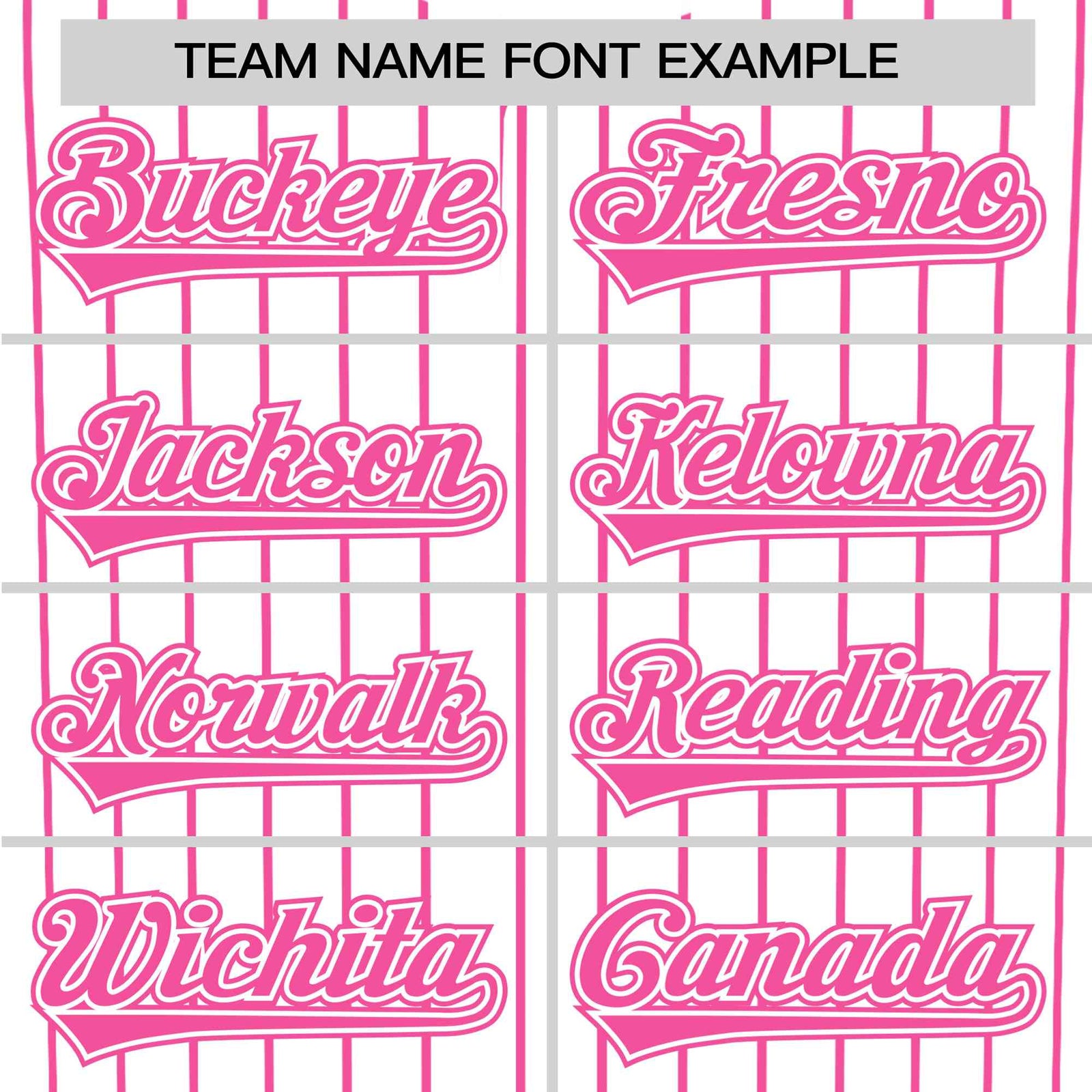 Custom White Pink Pinstripe White-Pink Authentic Baseball Jersey