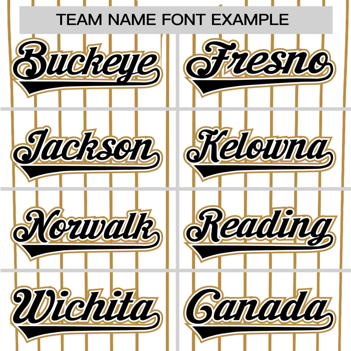 Custom White Brown Pinstripe White-Brown Black Authentic Baseball Jersey