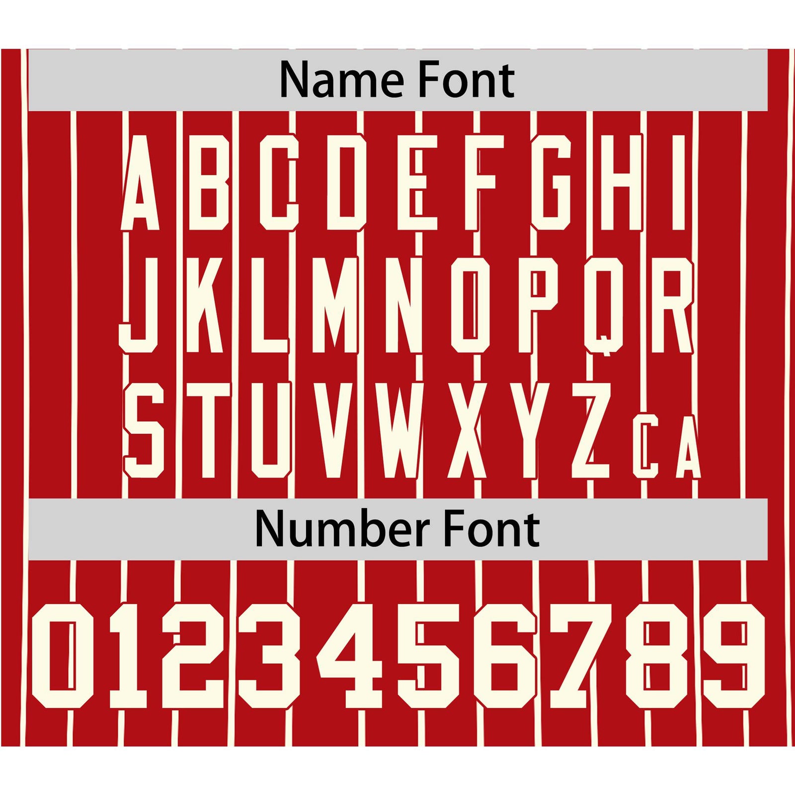 Custom Red Cream Pinstripe Cream-Red Authentic Baseball Jersey