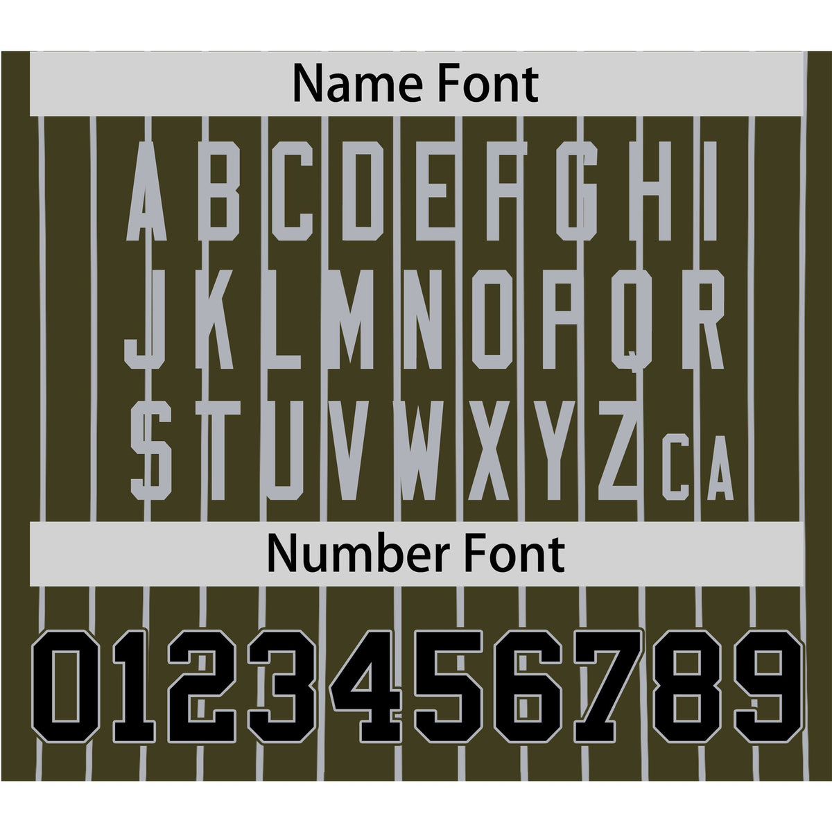 Custom Olive Black Pinstripe Black-Gray Authentic Baseball Jersey