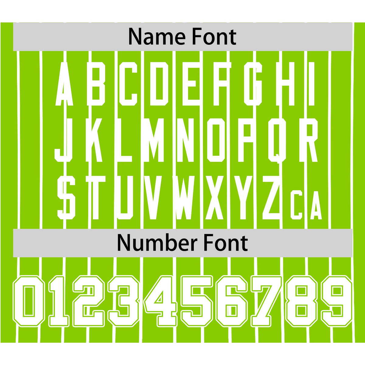 Custom Neon Green White Pinstripe White Neon-Green Authentic Baseball Jersey