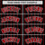 Custom Black Red Pinstripe Red-White Authentic Baseball Jersey