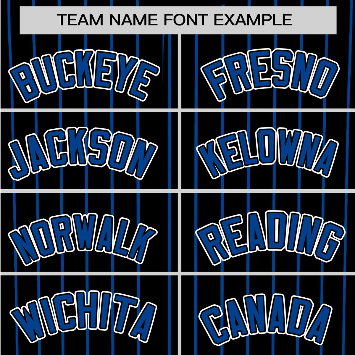 Custom Black Electric-Blue Pinstripe Electric-Blue White Authentic Baseball Jersey