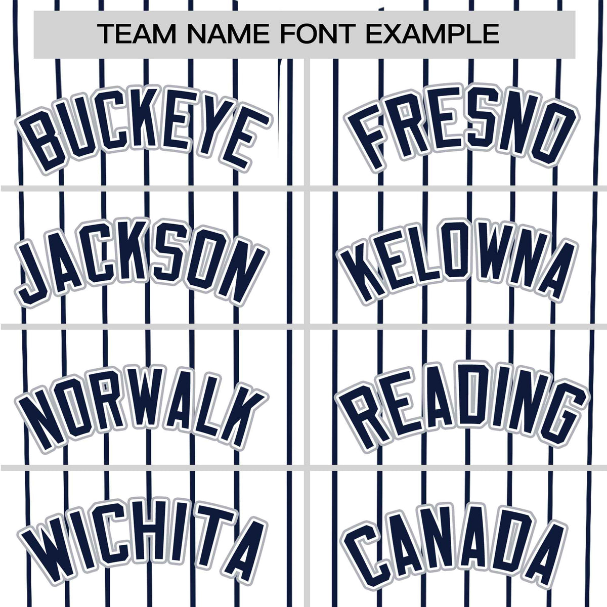 Custom White Navy Pinstripe White-Navy Authentic Baseball Jersey