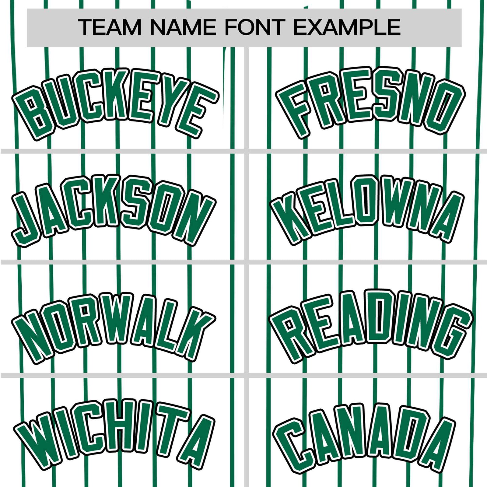 Custom White Kelly-Green Pinstripe White Kelly-Green Black Authentic Baseball Jersey