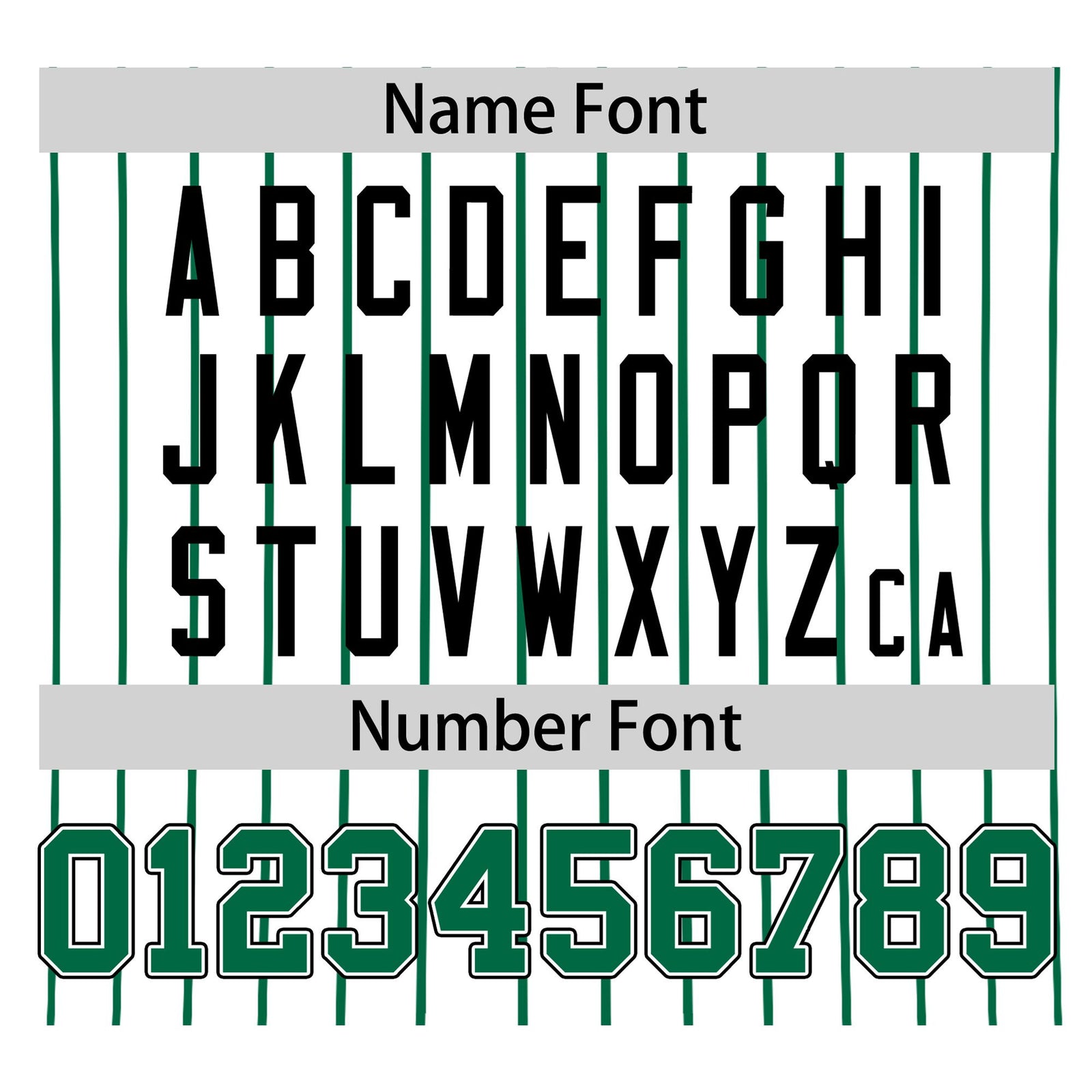 Custom White Kelly-Green Pinstripe White Kelly-Green Black Authentic Baseball Jersey