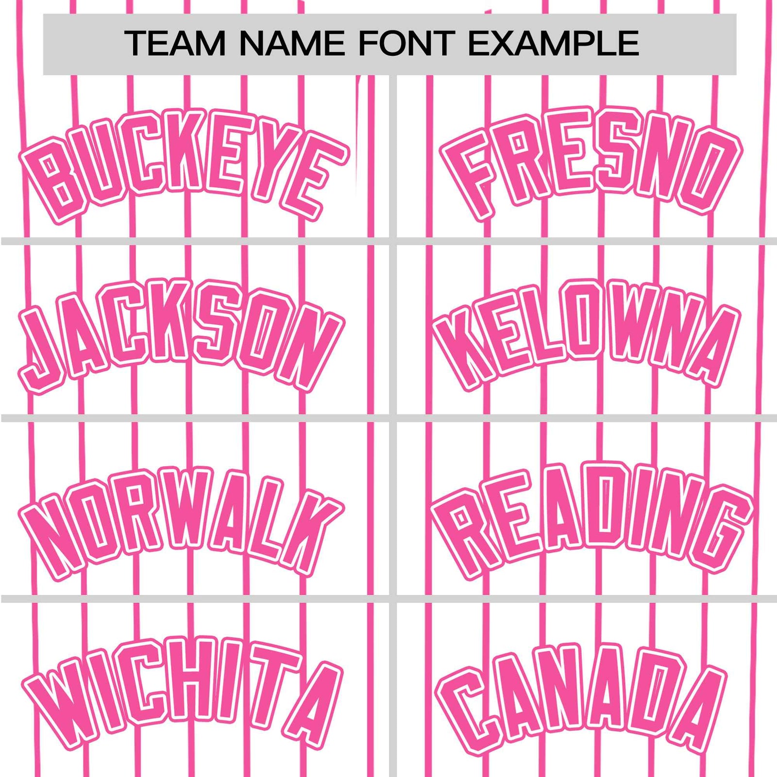 Custom White Pink Pinstripe White-Pink Authentic Baseball Jersey