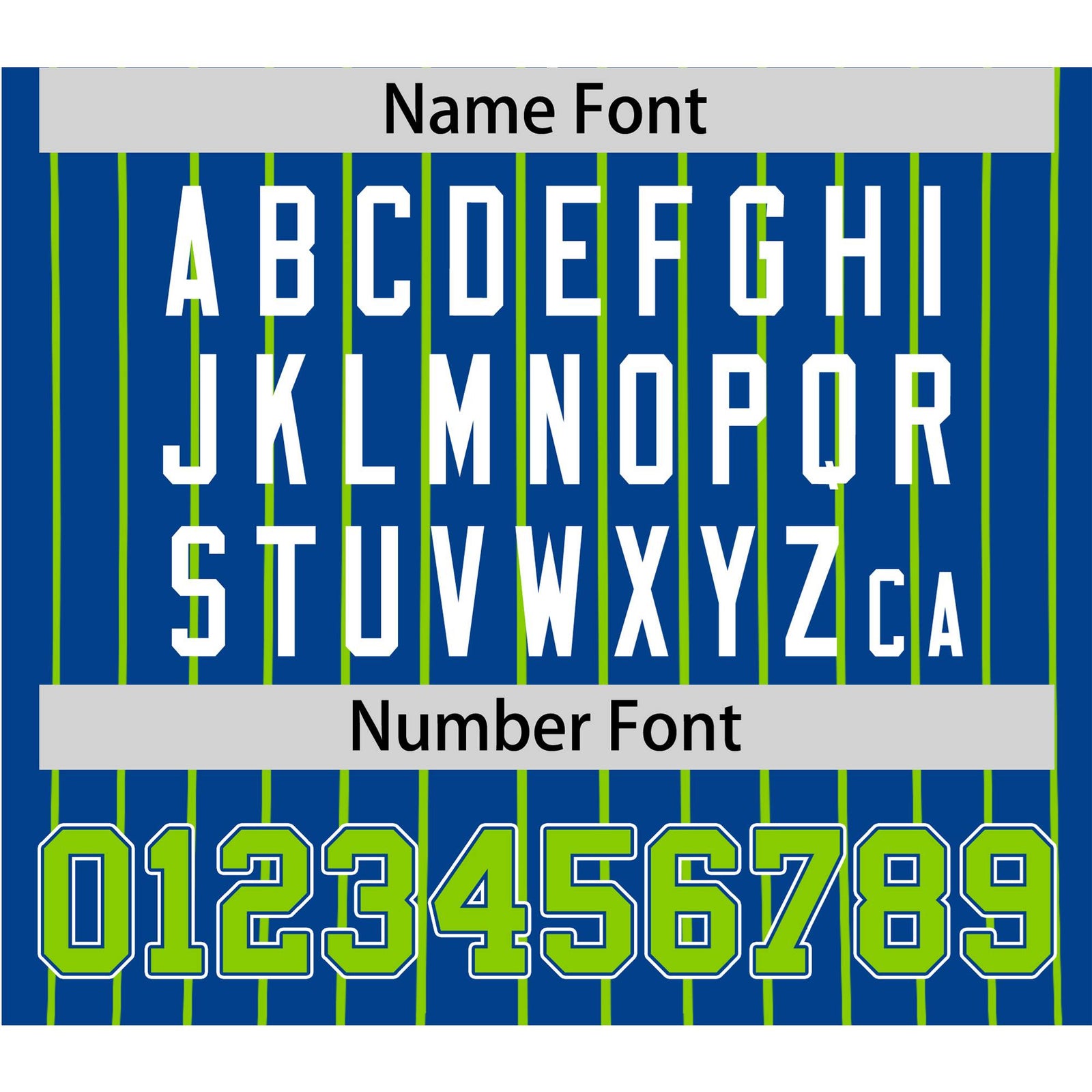 Custom Navy Neon-Green Pinstripe Neon-Green White Authentic Baseball Jersey