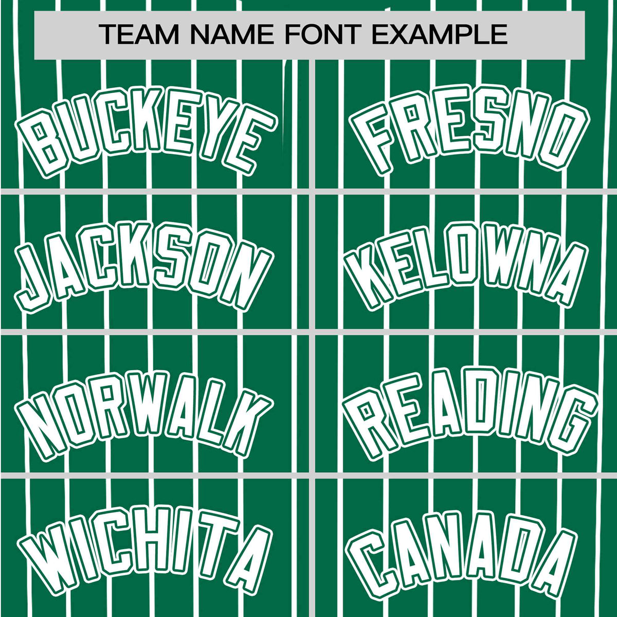 Custom Kelly Green Yellow Pinstripe Yellow-White Authentic Baseball Jersey