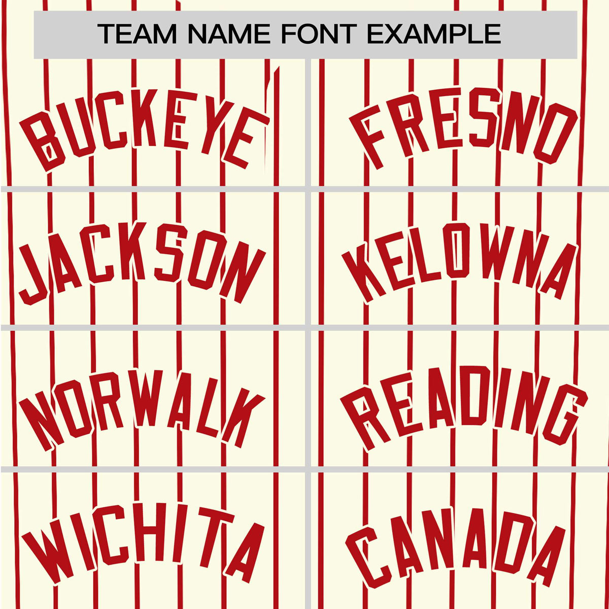 Custom Cream Red Pinstripe Red-White Authentic Baseball Jersey