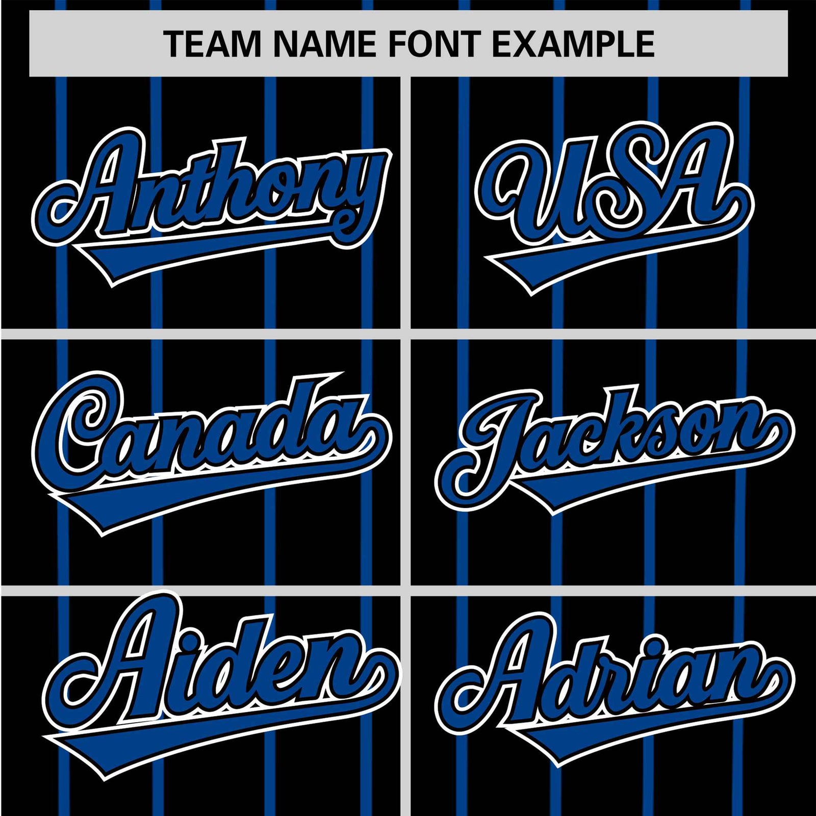 Custom Black Electric-Blue Pinstripe Electric-Blue White Authentic Baseball Jersey