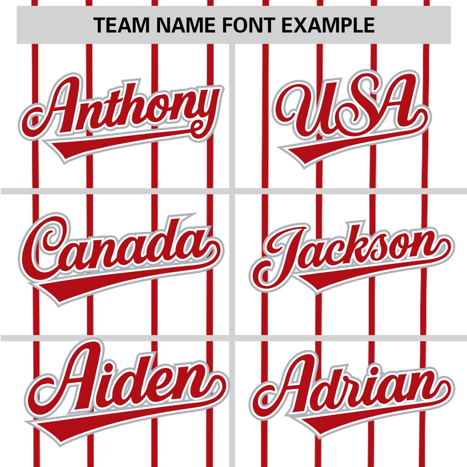 Custom White Red Pinstripe White-Red Authentic Baseball Jersey