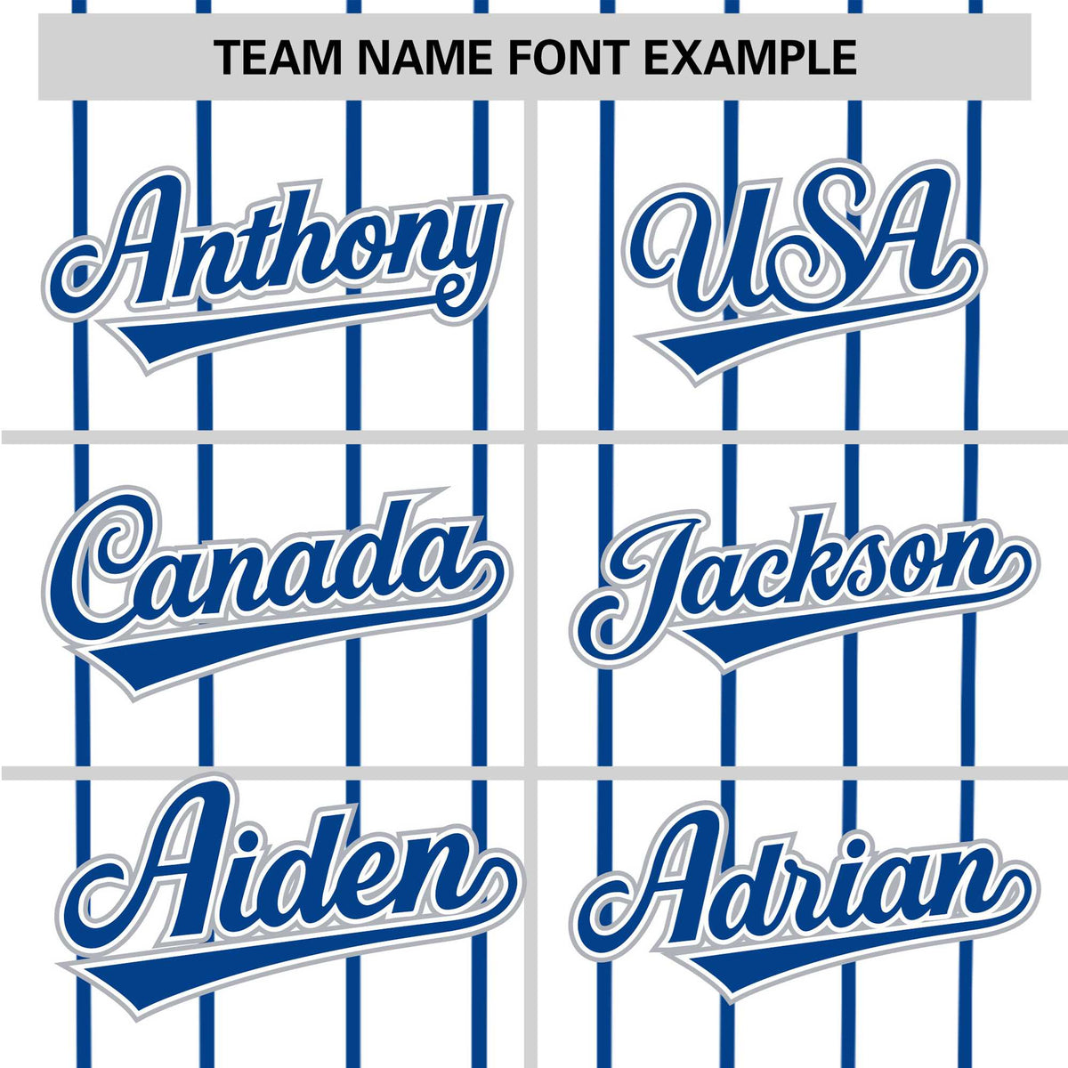 Custom White Blue Pinstripe White-Blue Black Authentic Baseball Jersey