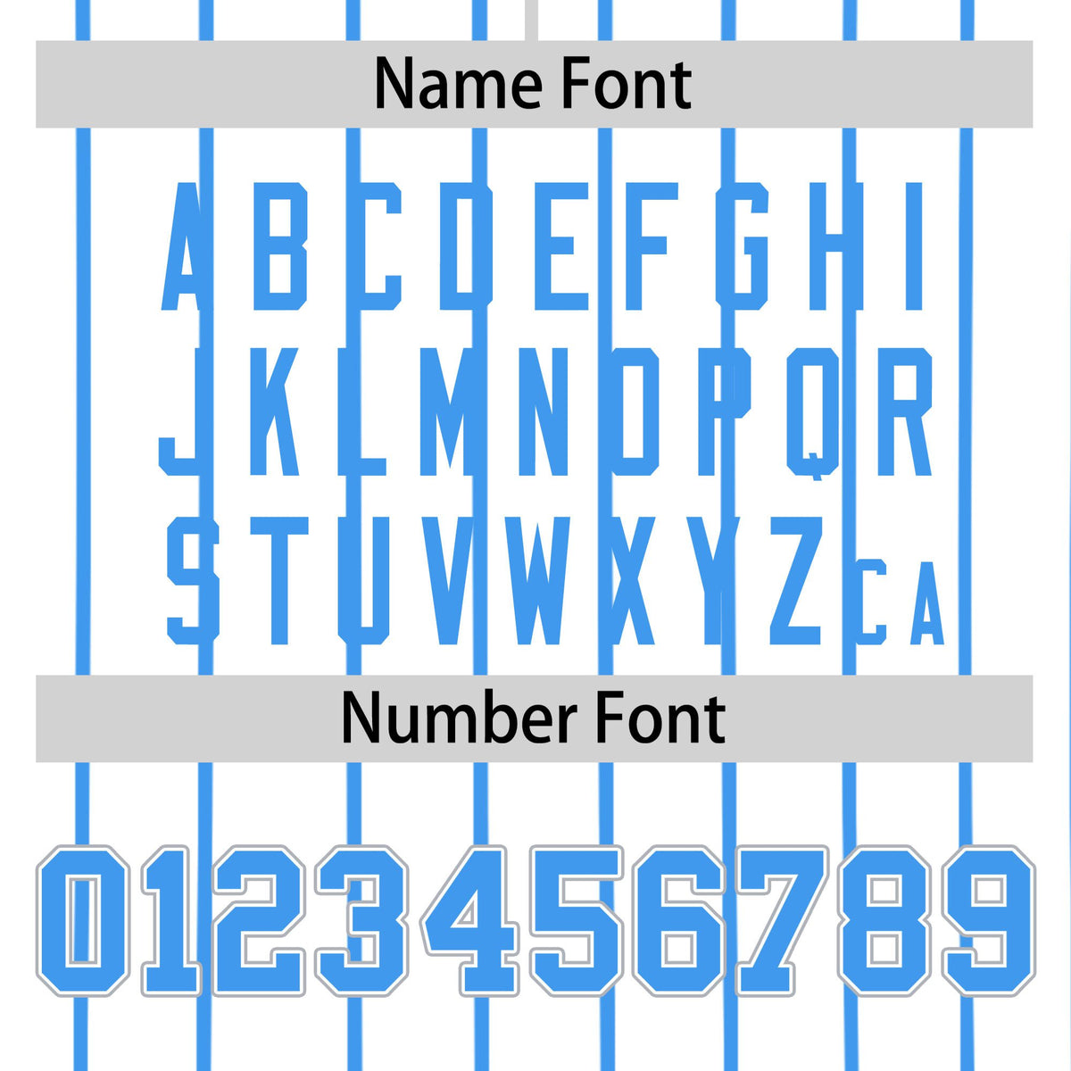 Custom White Blue Pinstripe White-Blue Gray Authentic Baseball Jersey