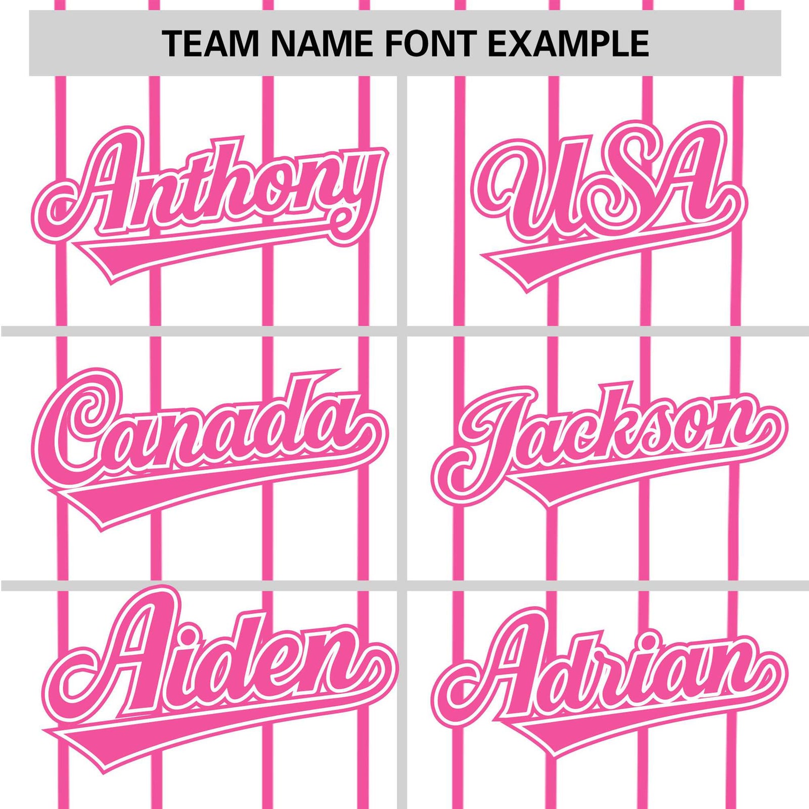 Custom White Pink Pinstripe White-Pink Authentic Baseball Jersey