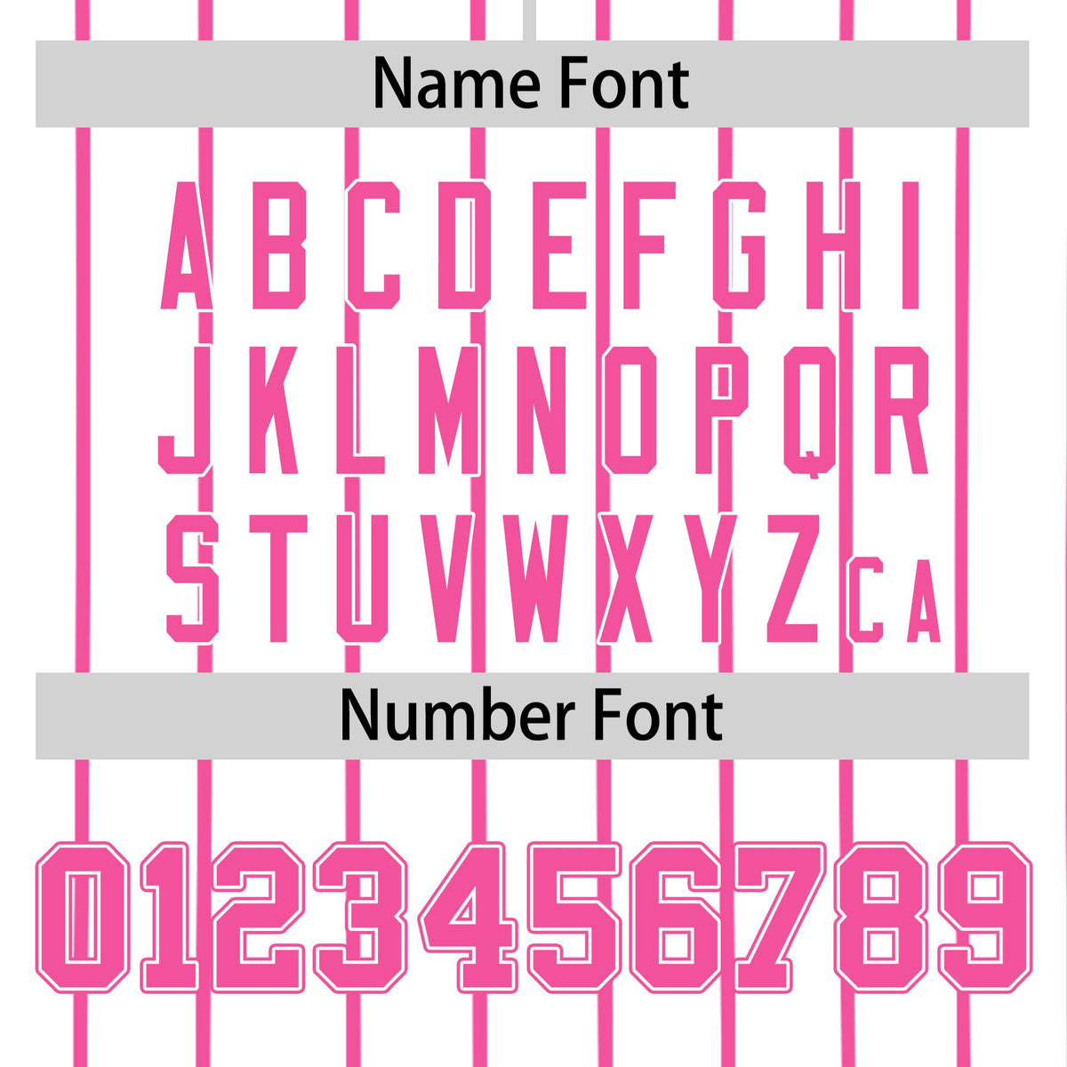 Custom White Pink Pinstripe White-Pink Authentic Baseball Jersey