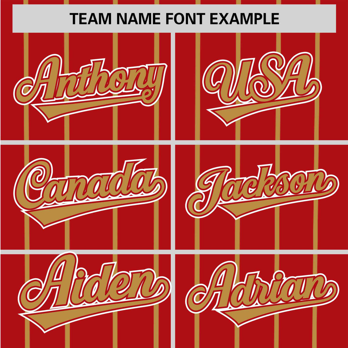 Custom Red Brown Pinstripe Brown-White Authentic Baseball Jersey