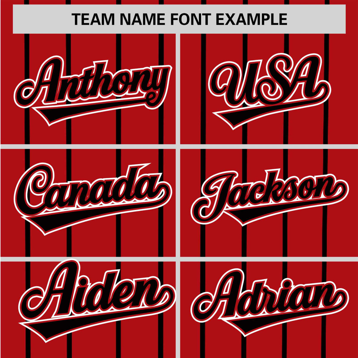 Custom Red Navy Pinstripe Navy-White Authentic Baseball Jersey