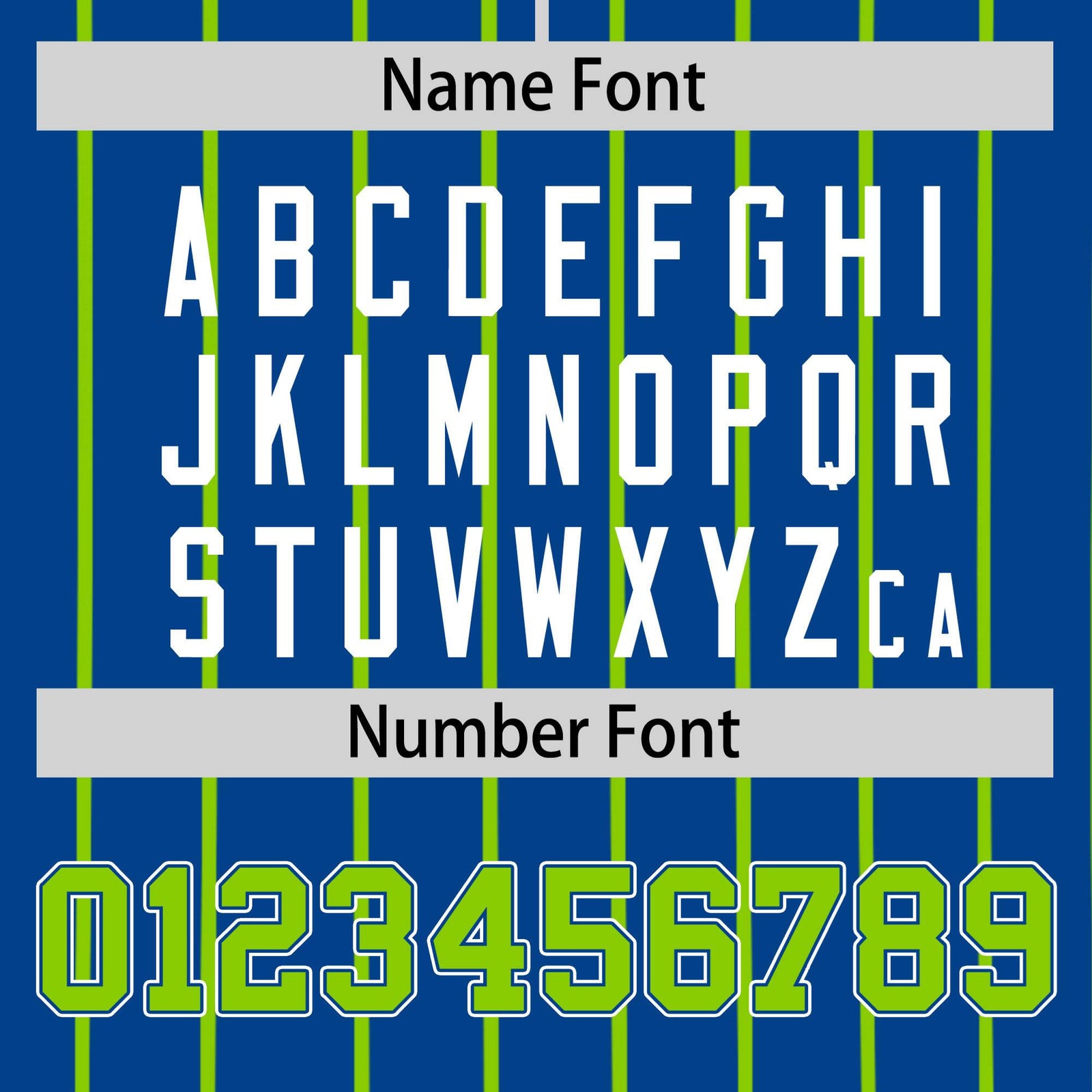 Custom Navy Neon-Green Pinstripe Neon-Green White Authentic Baseball Jersey