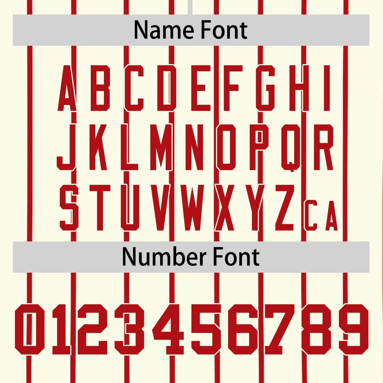 Custom Cream Red Pinstripe Red-White Authentic Baseball Jersey