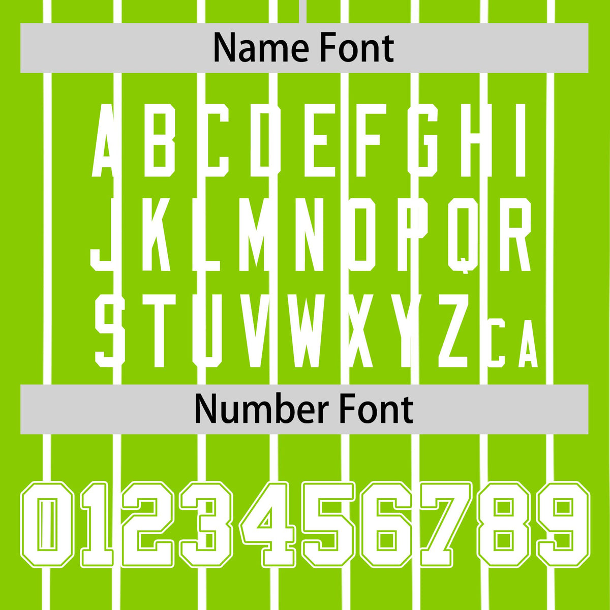 Custom Neon Green White Pinstripe White Neon-Green Authentic Baseball Jersey